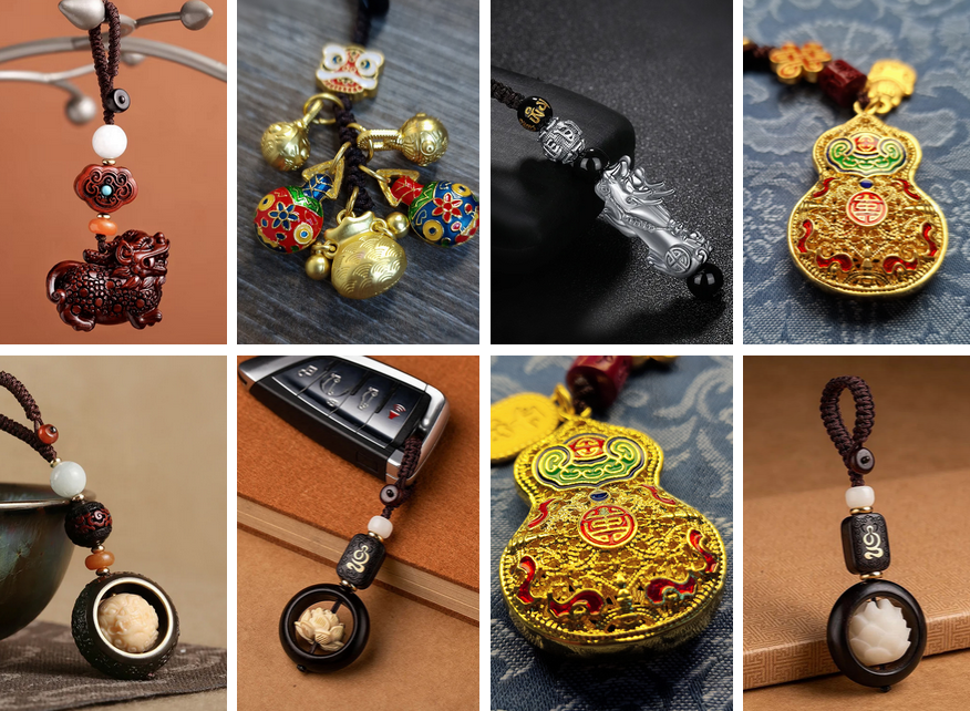 Китайские брелоки от Mingli
